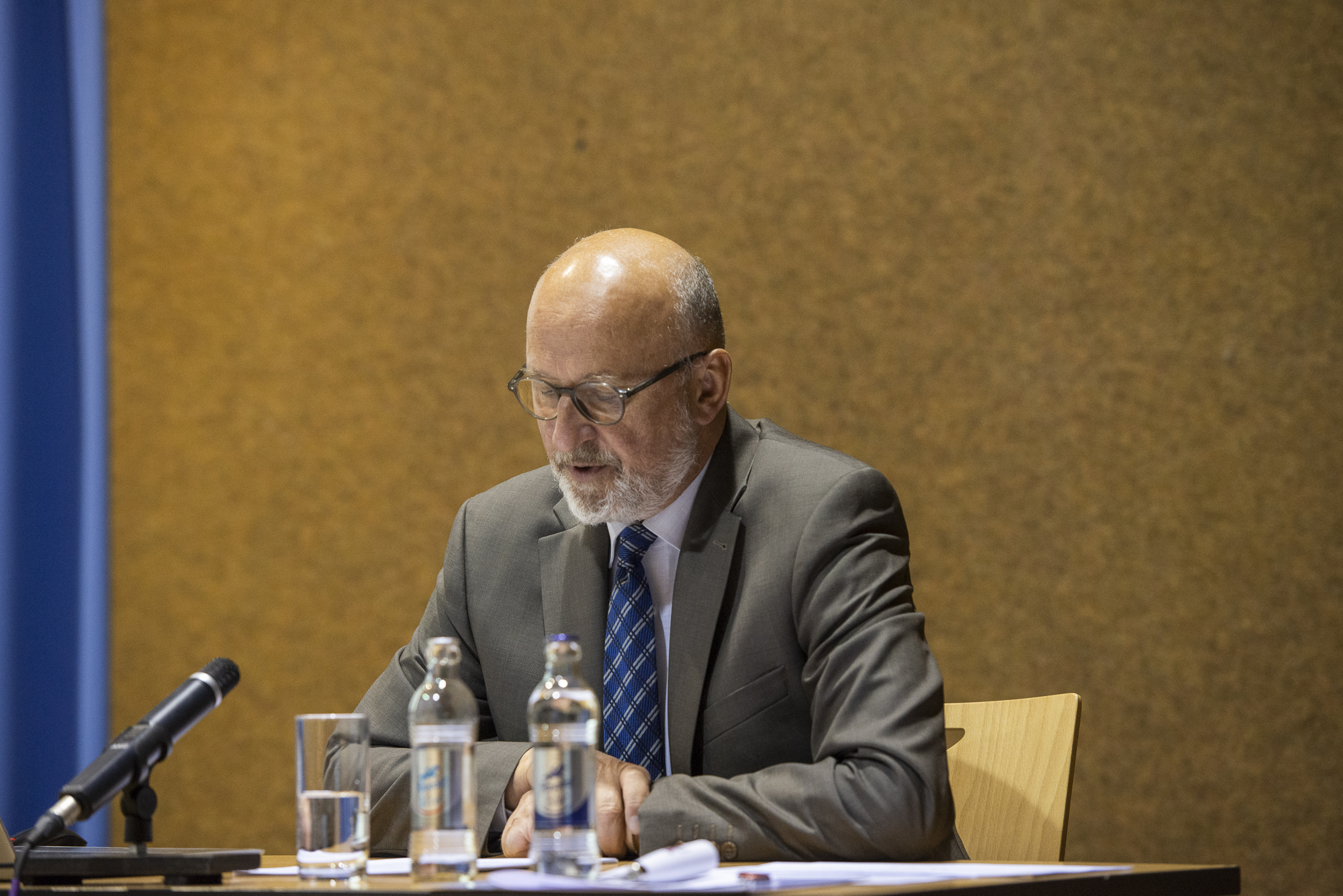 Jean-Jacques Rommes lors de sa conférence