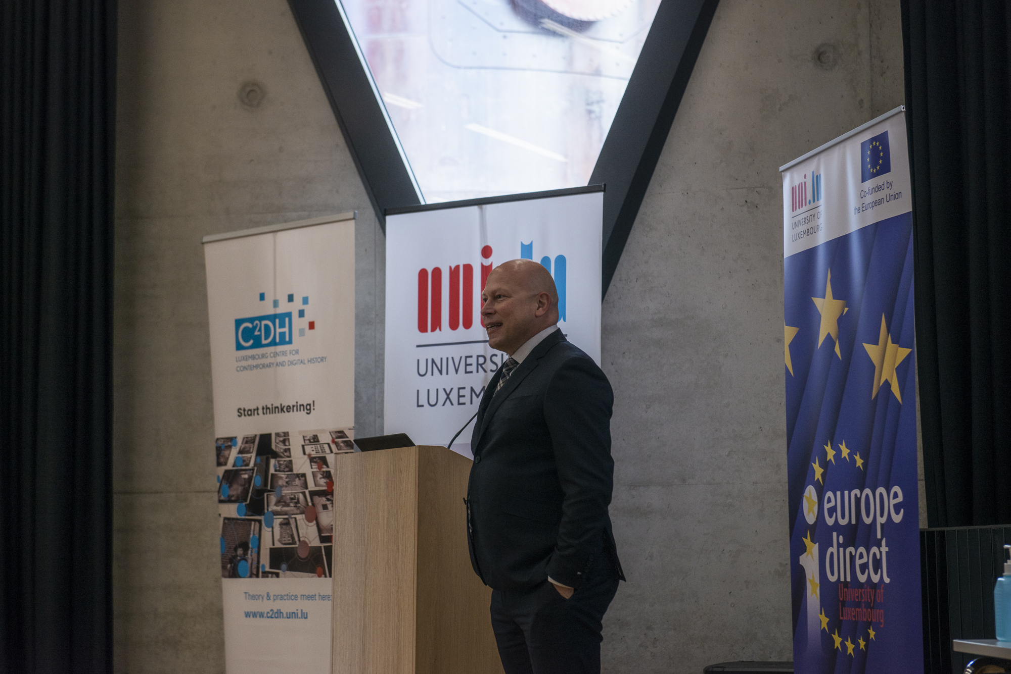 Prof. Dr Stéphane Pallage, Recteur de l'Université du Luxembourg