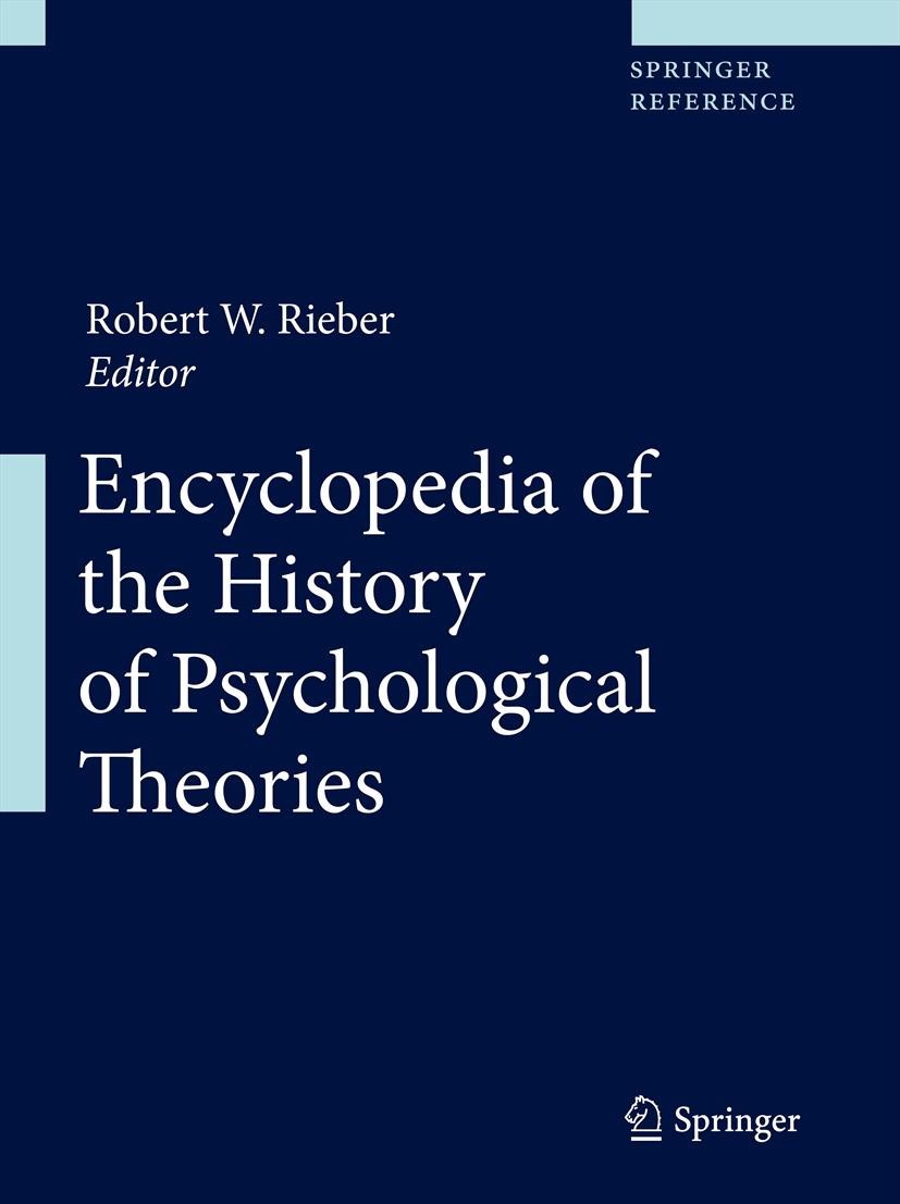 Encyclopedia of the History of Psychological Theories
book cover