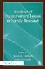 Handbook of measurement issues in family research
book cover