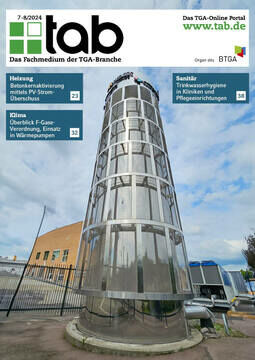 Technik am Bau: TAB (Fachzeitschrift für technische Gebäudeausrüstung) cover