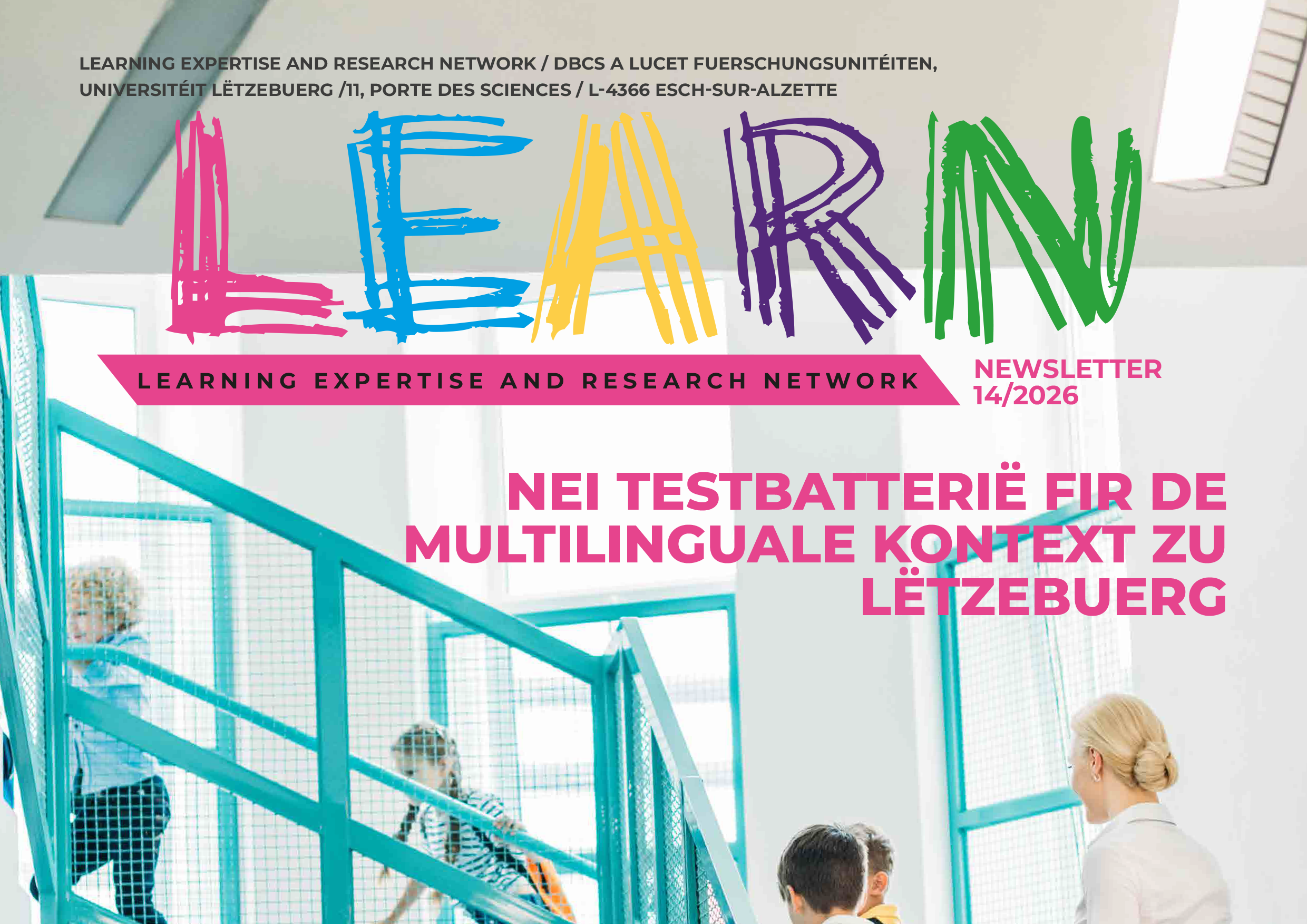 Learn newsletter cover