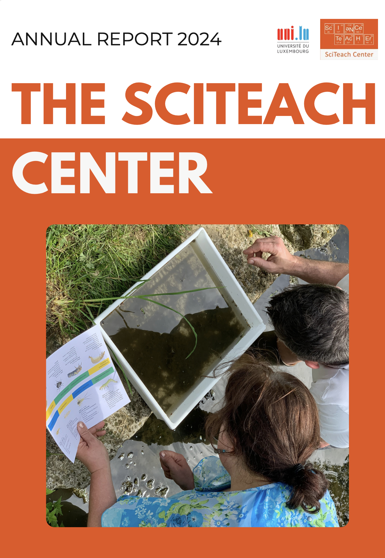 cover of sciteach centre annual report 2024