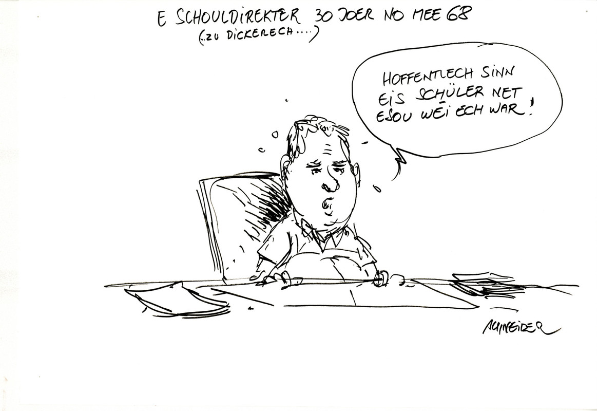 Forum Z May 68. Caricatures