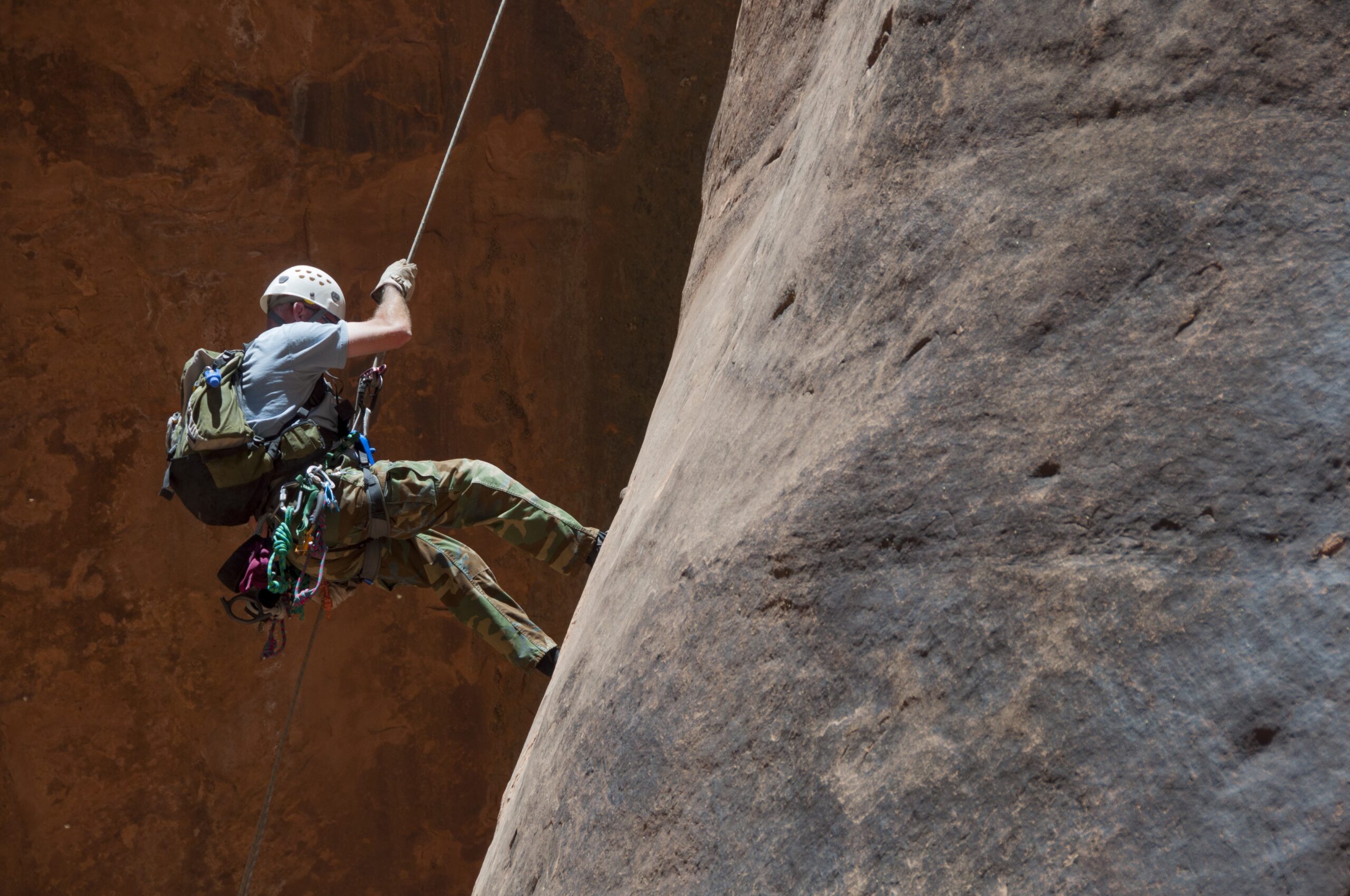 A climber