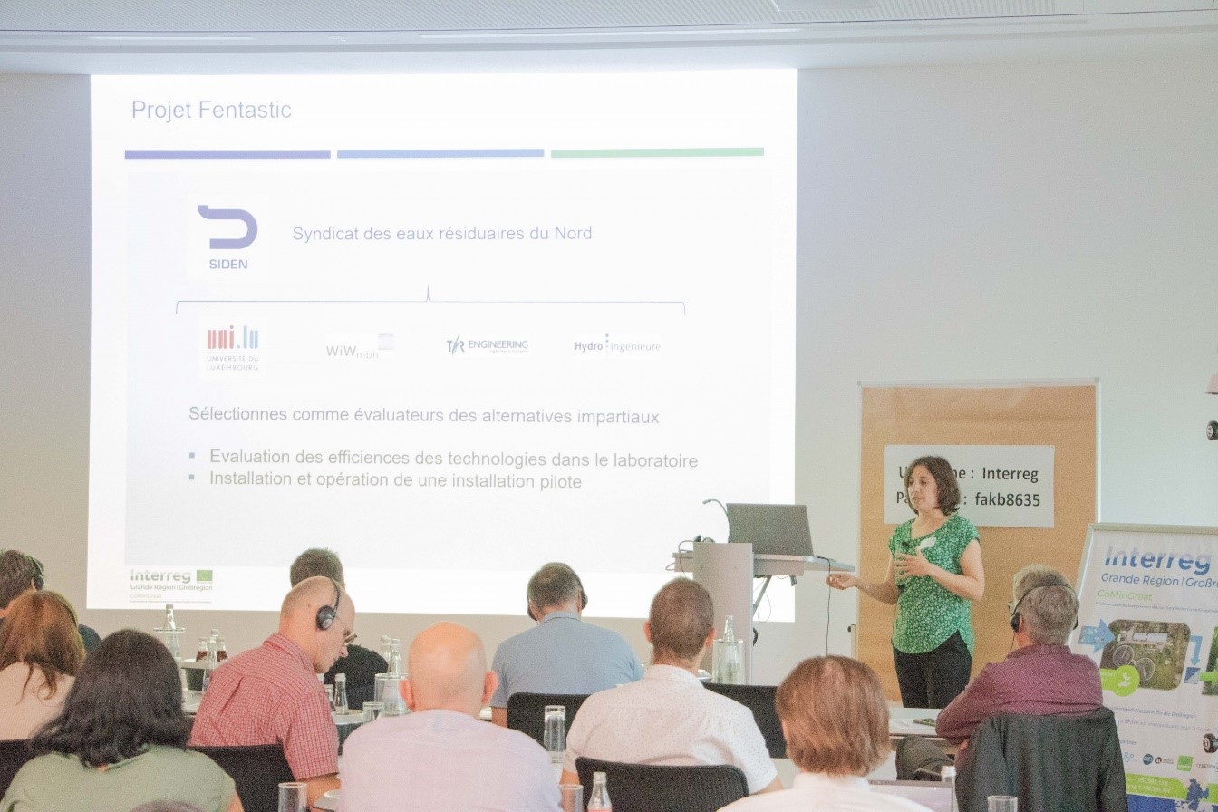 Presentation from a PhD student