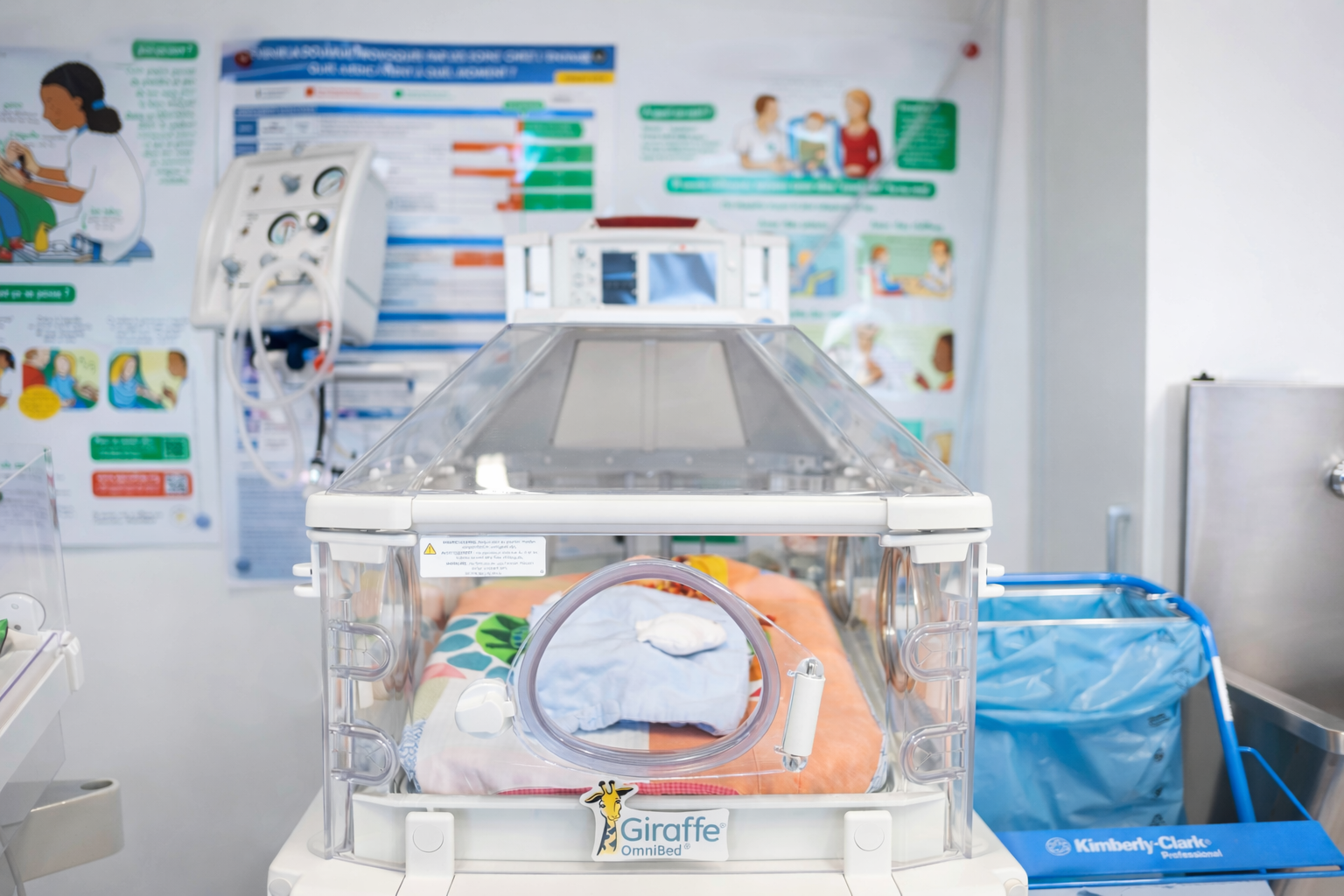 Simulation room used to train pediatric nurses.