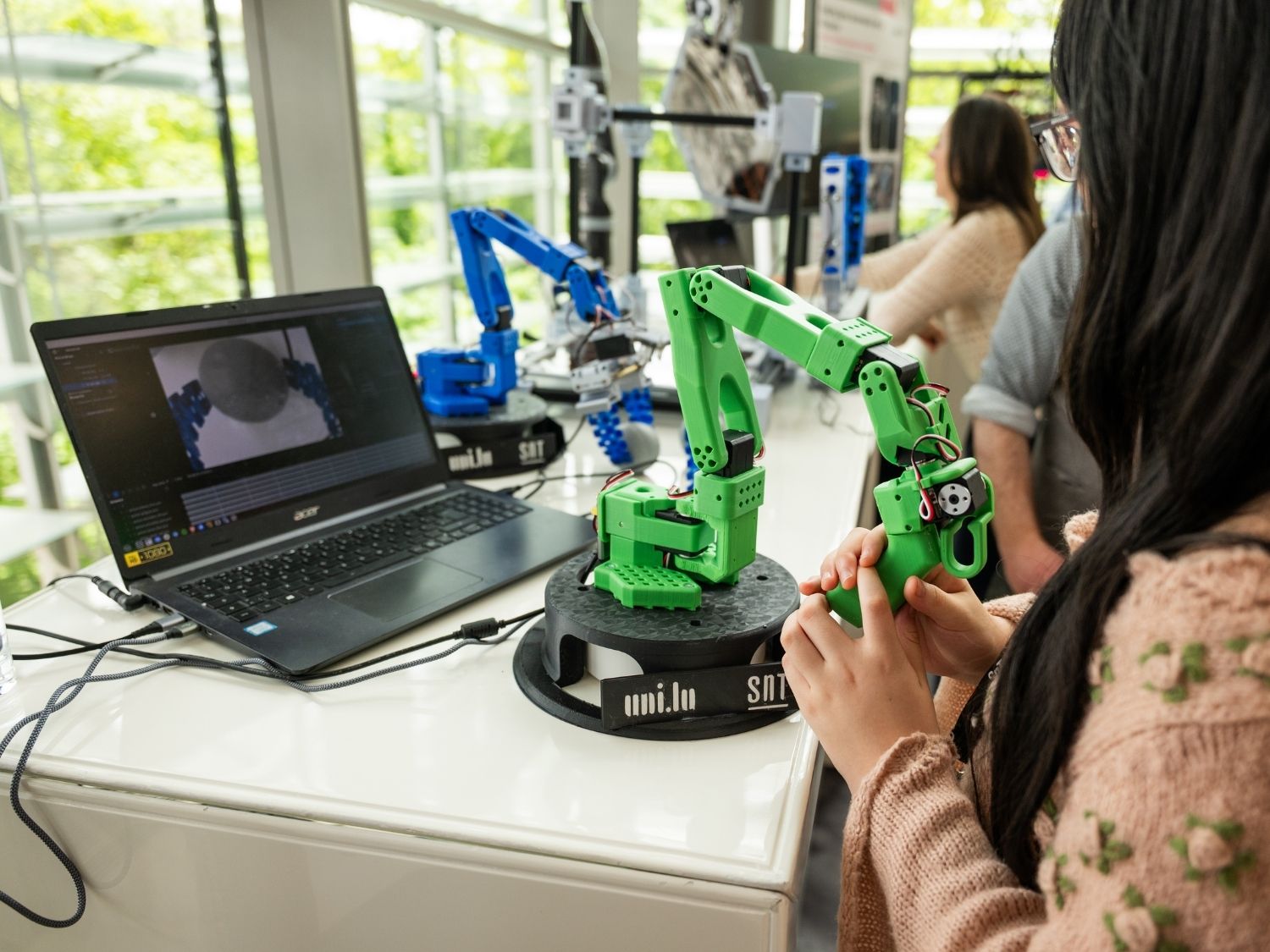 SnT Partnership Day Demo. Space Robotics for sustainability. 