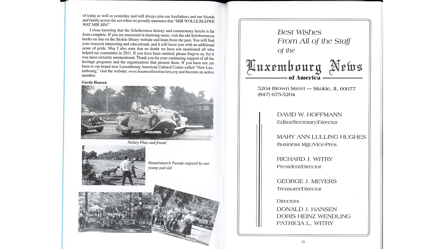 Luxembourg News - Chicago