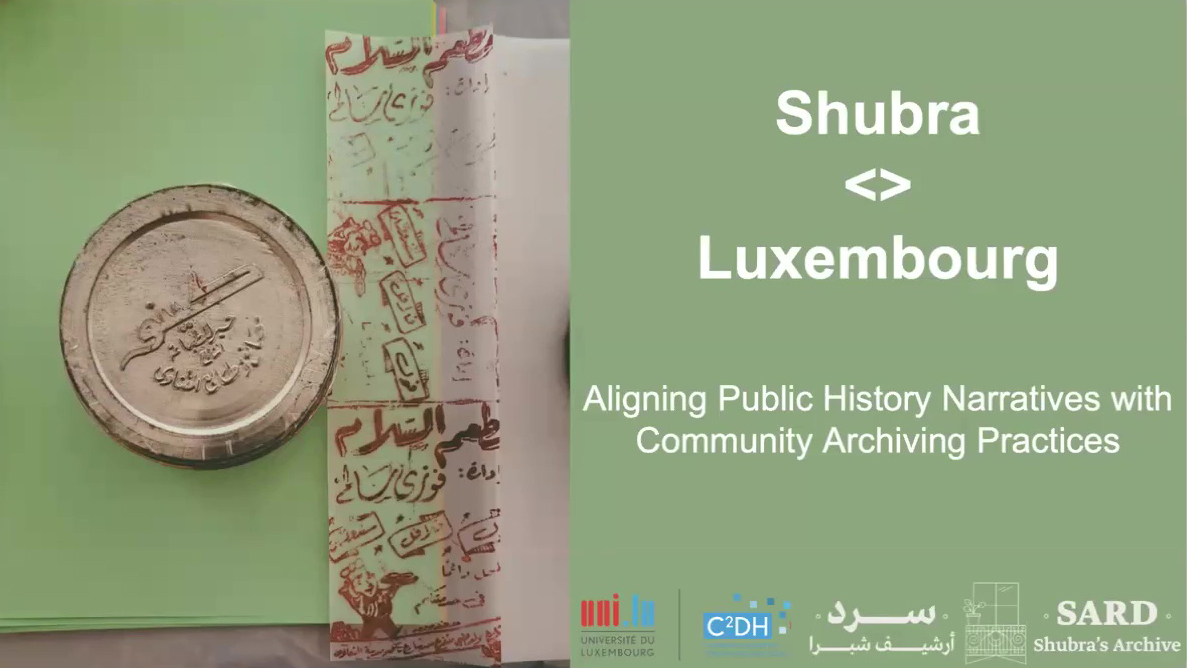 Online Talk: Aligning Public History Narratives with Community Archiving Practices in Shubra(Egypt) and Esch sur Alzette (Luxembourg)