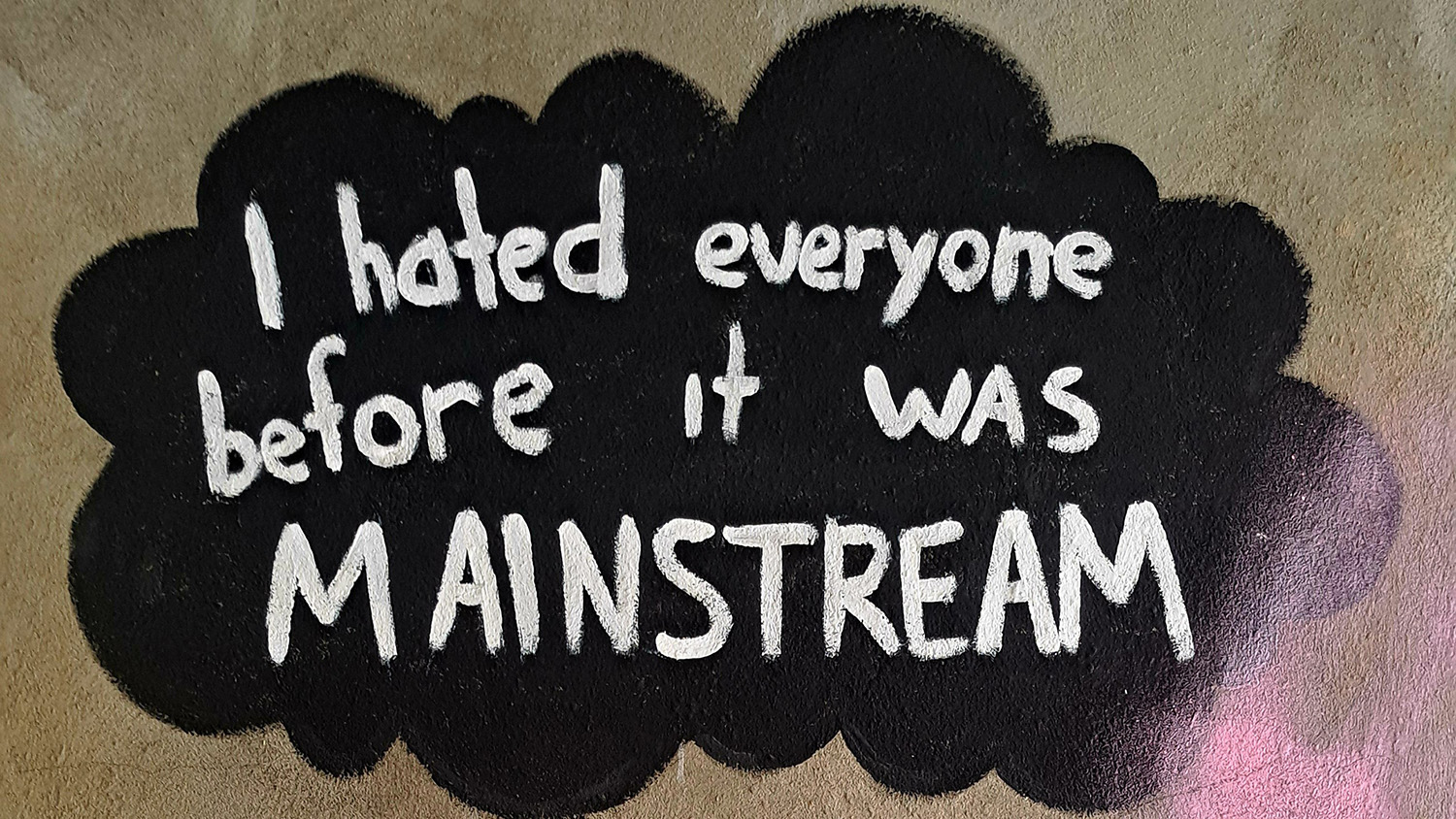 A Graffiti in Tbilisi, Georgia