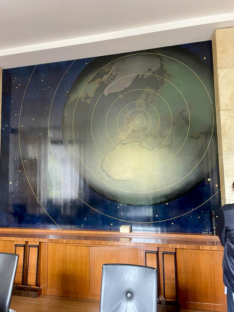 The former conference room of the Villa.