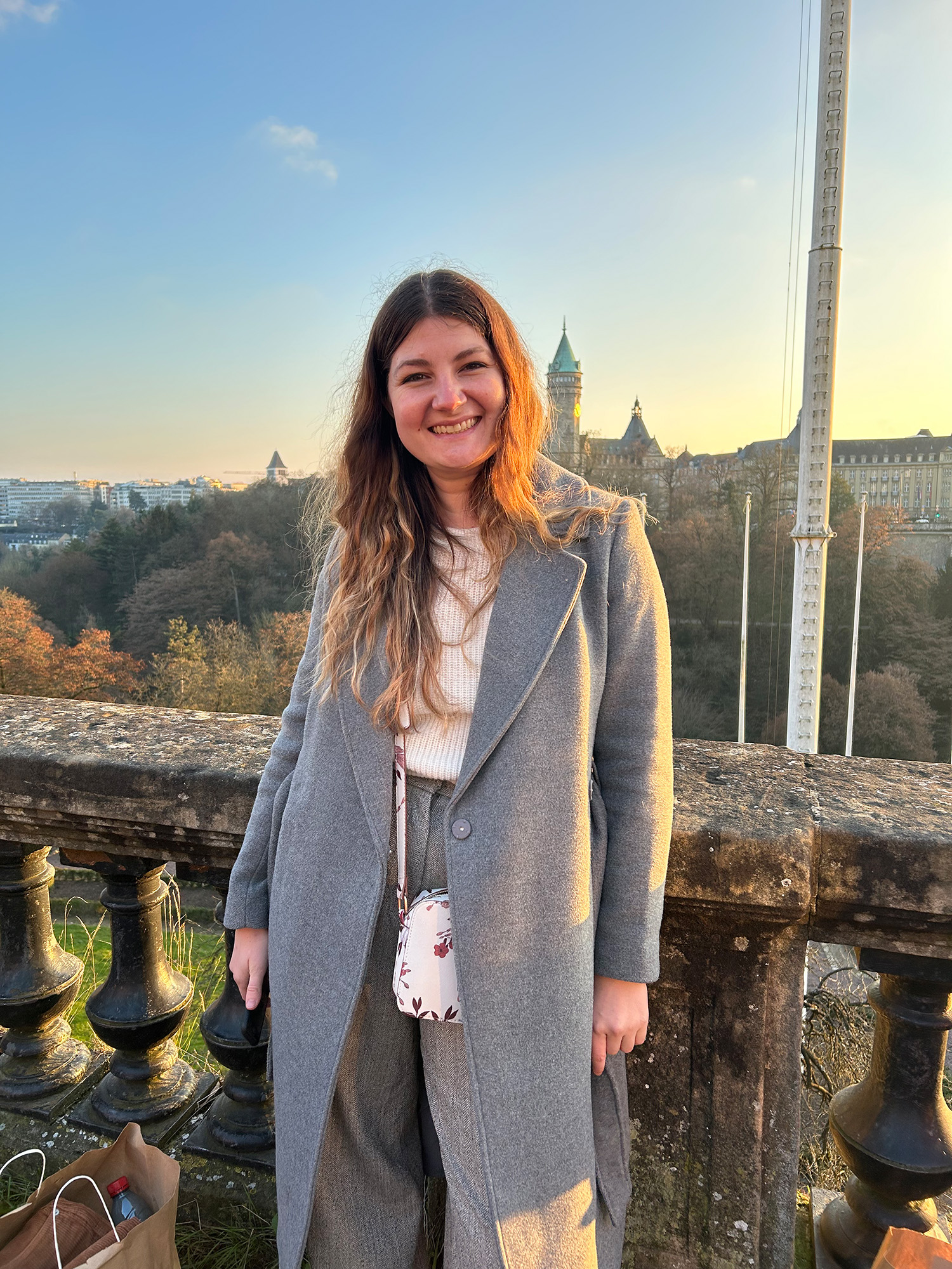 Lauren Coetzee in Luxembourg City