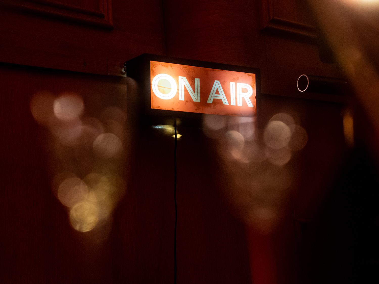 On Air sign