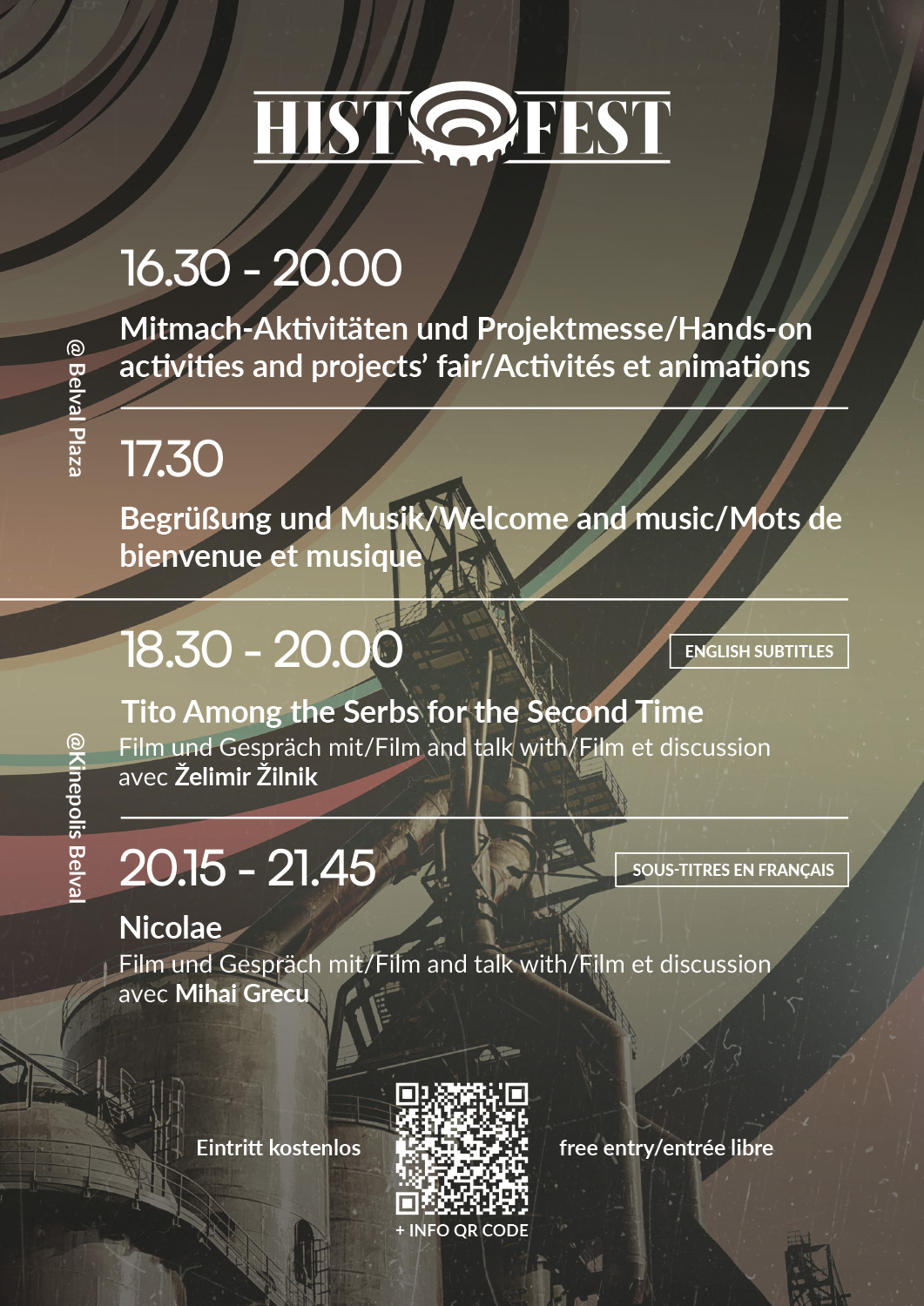 Histofest flyer back