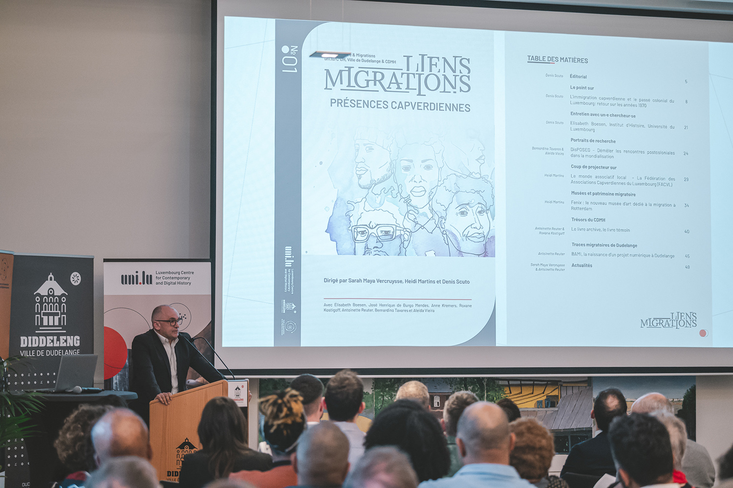 Denis Scuto, Chair Holder, History & Migrations, University of Luxembourg/C²DH 