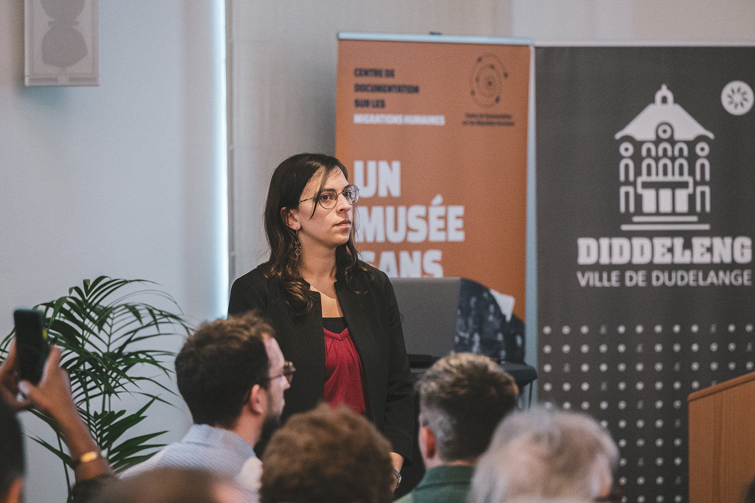 Sarah Maya Vercruysse, co-director of Liens Migrations