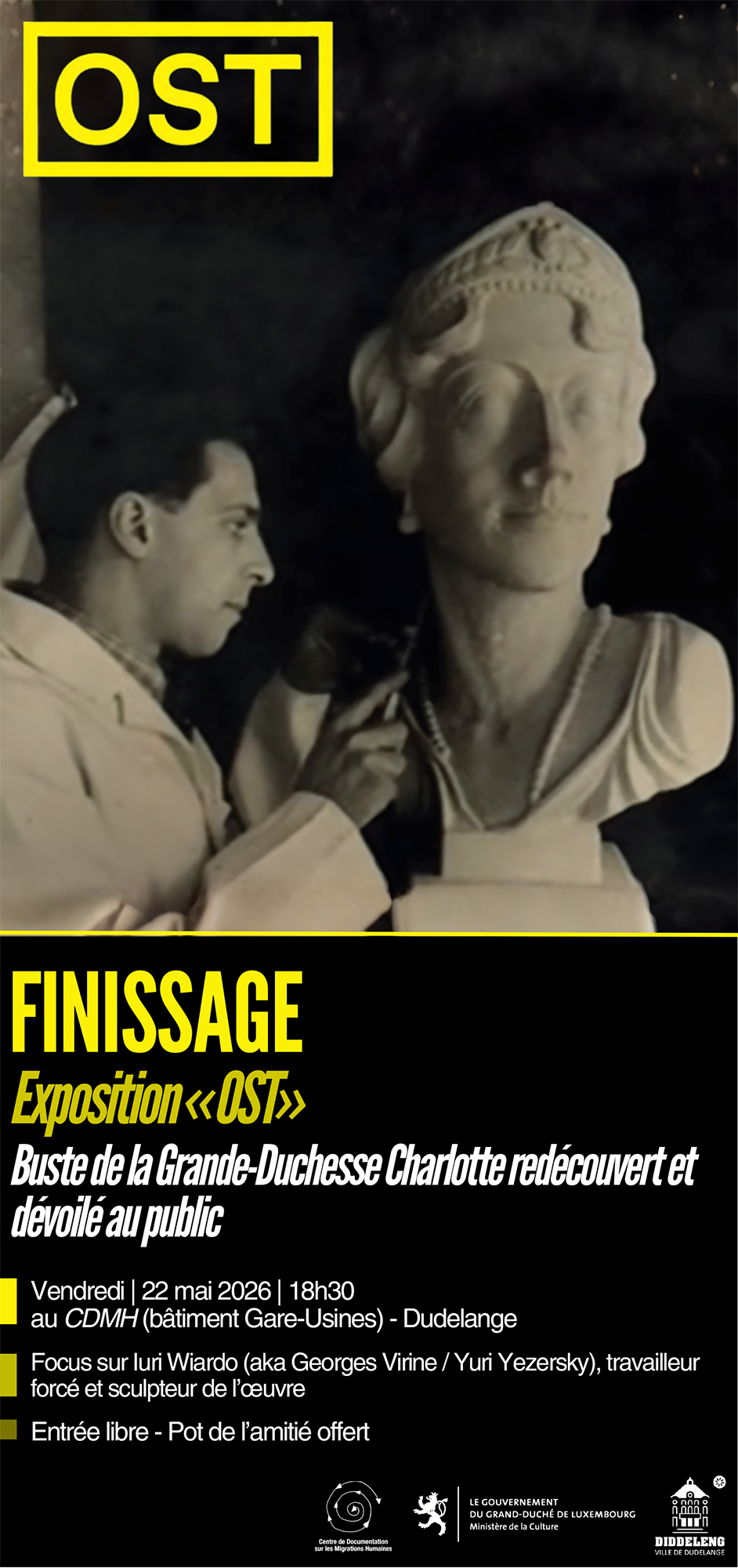 OST exhibition closure flyer