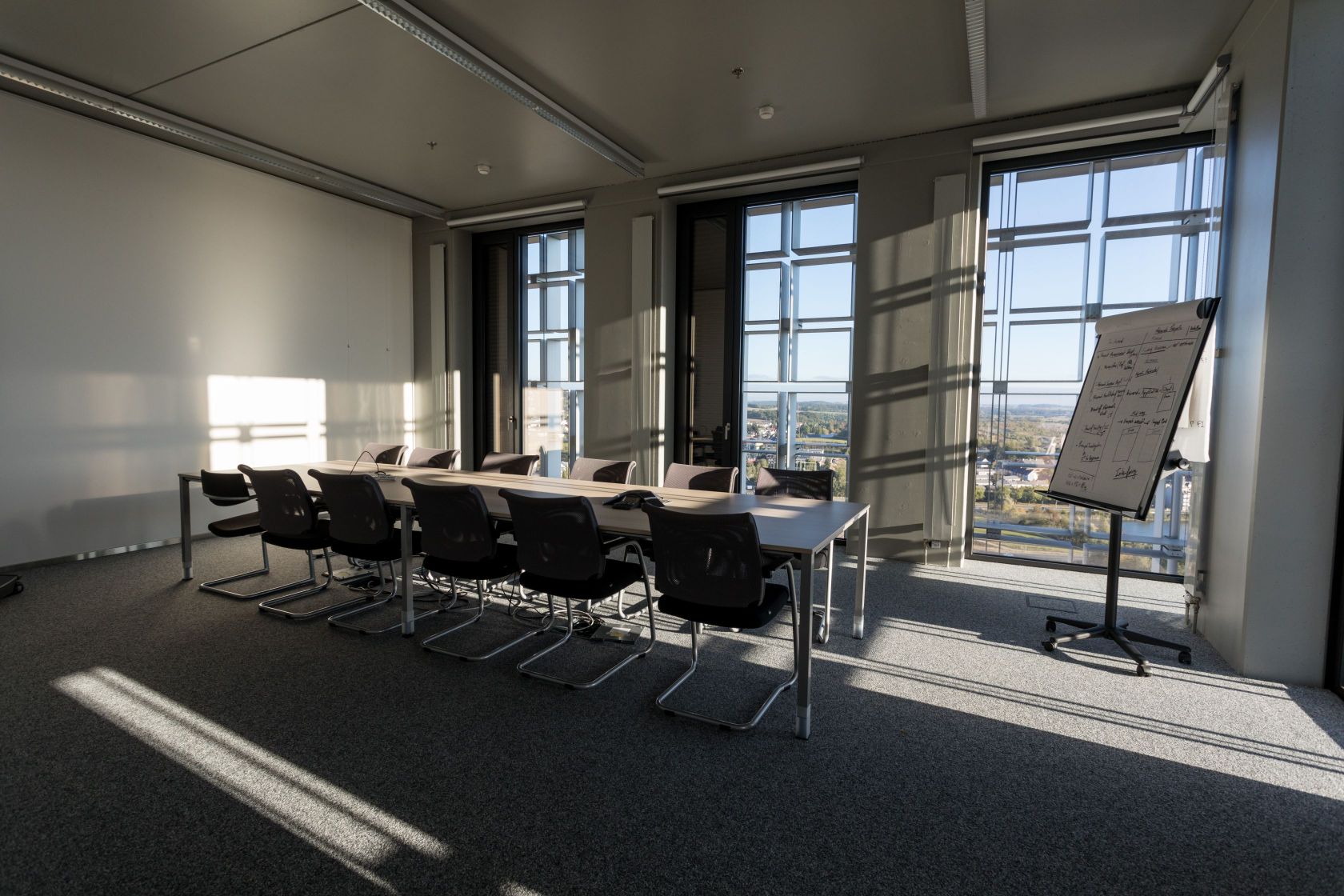 Meeting room in Maison du Savoir Building