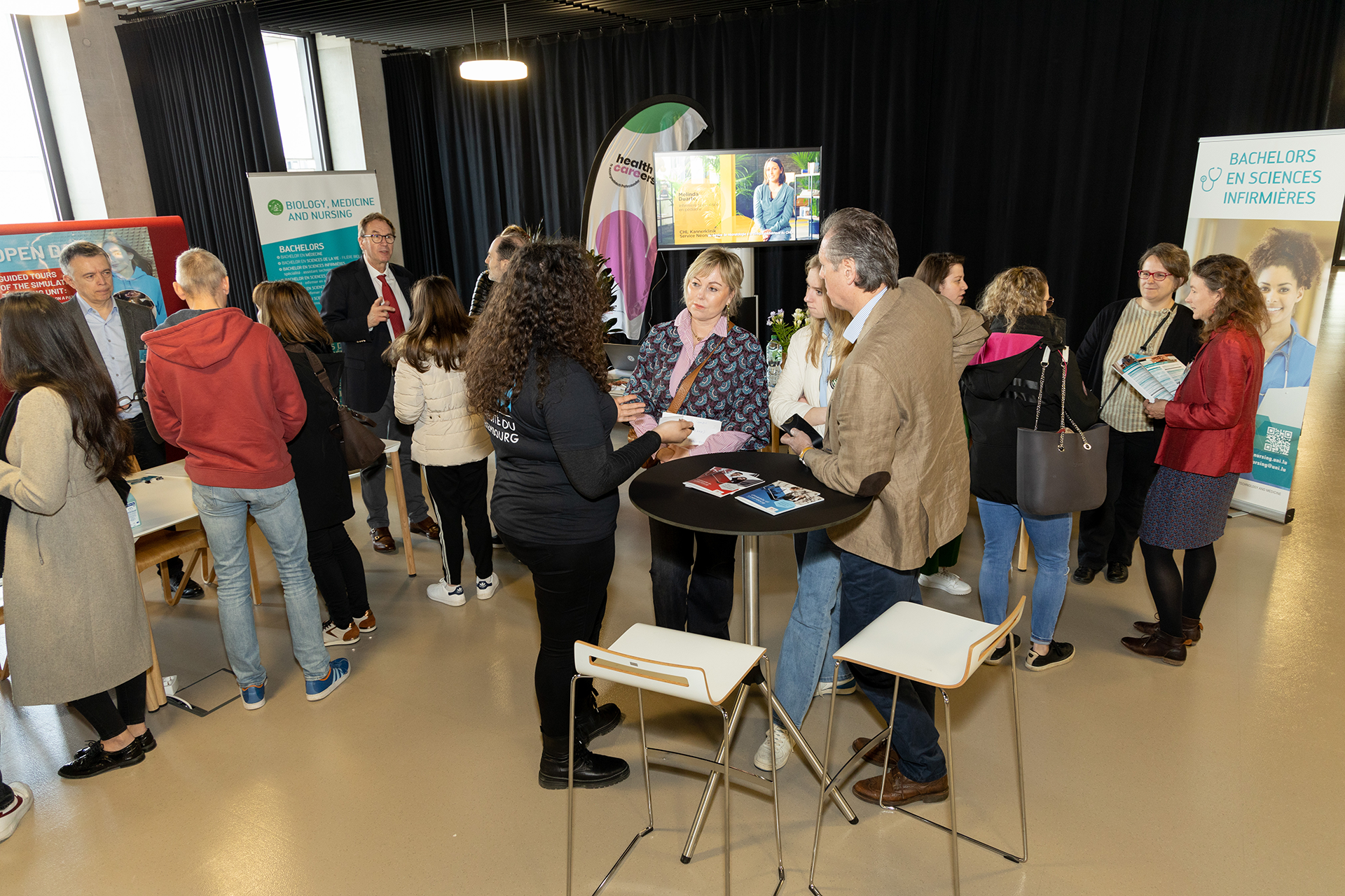 Open Day 2023 interaction with teachers and students